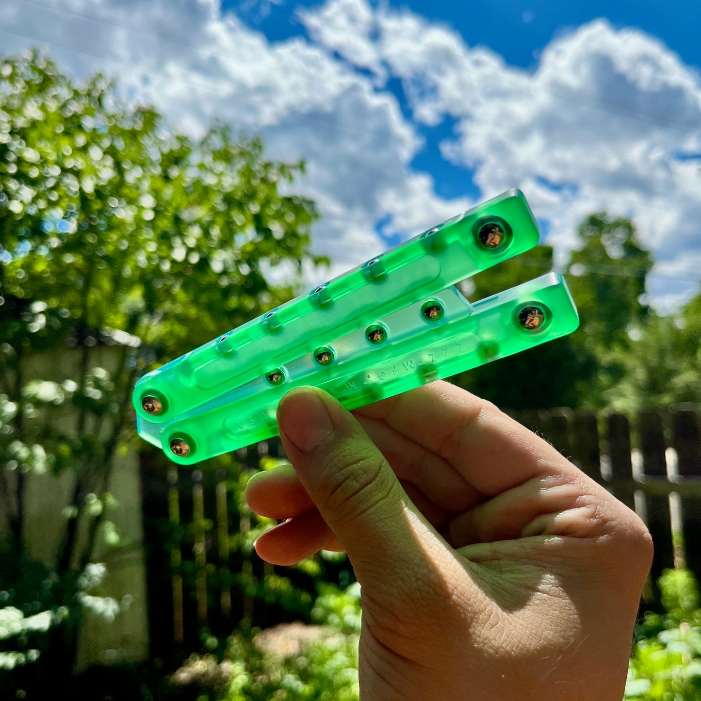 Z-Trainer Balisong Green